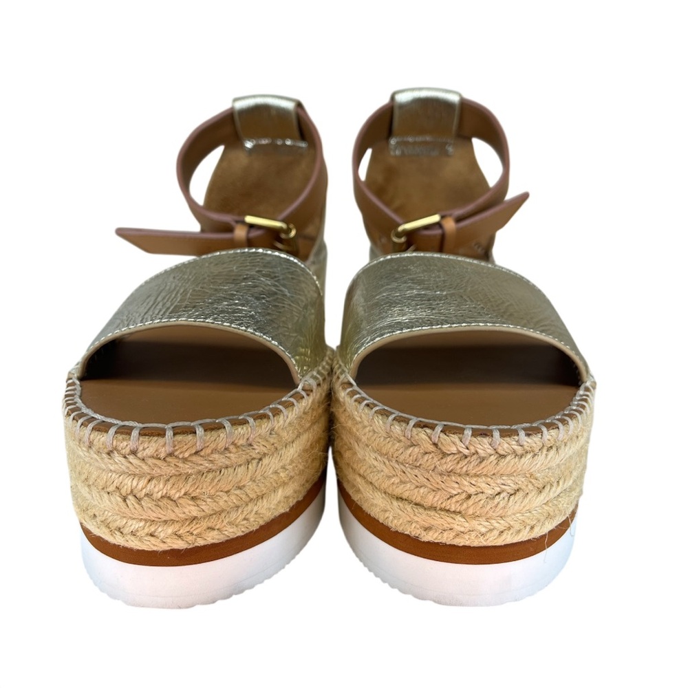 See By Chloe Gold Raffla Sandals With Box Gold - Picture 4 of 6